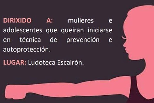 curso defensa persoal mulleres adolescentes o saviñao