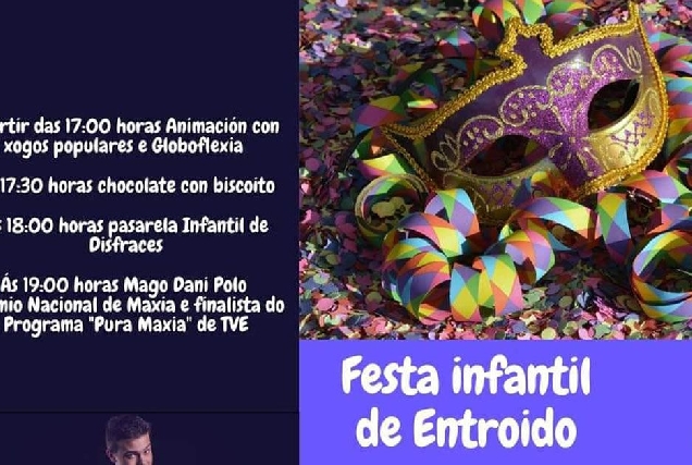 Festa infantil entroido a fonsagrada