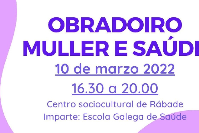 obradoiro muller e saude rabade portada