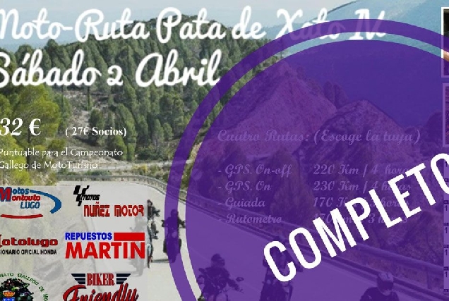 moto ruta xato completo