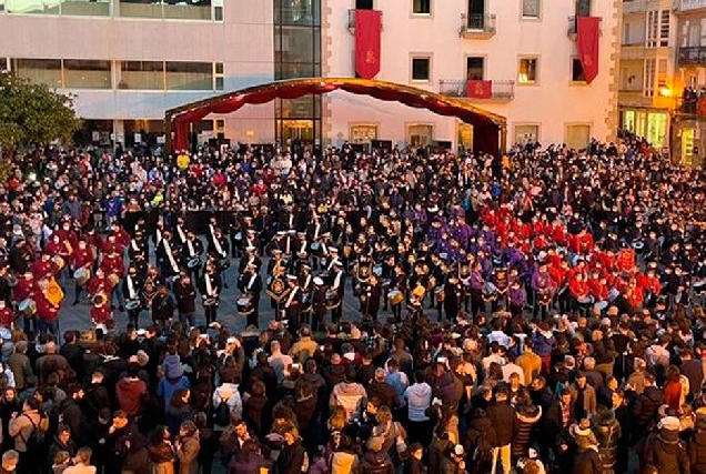 Semana Santa de Viveiro 2022  Tamborrada del Lunes Santo