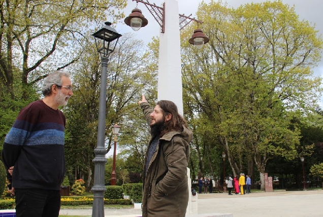 alumeado publico rua garcia portela lugo