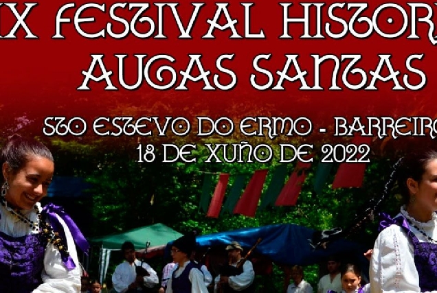 IX Festival augas santas barreiros 2022 cartel oficial 1