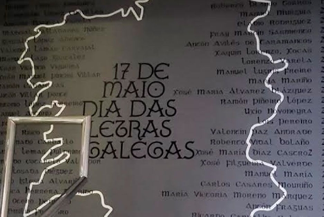 letras galegas mapa galicia