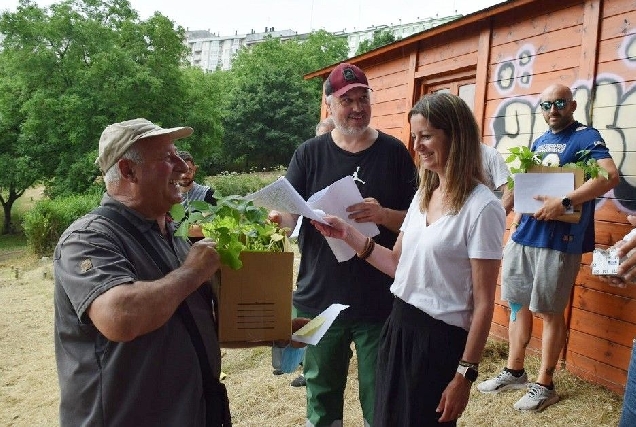 Entrega hortos urbanos Lugo