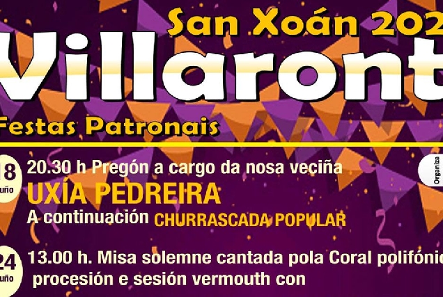 festas Vilaronte Foz San Xoan 2022 1