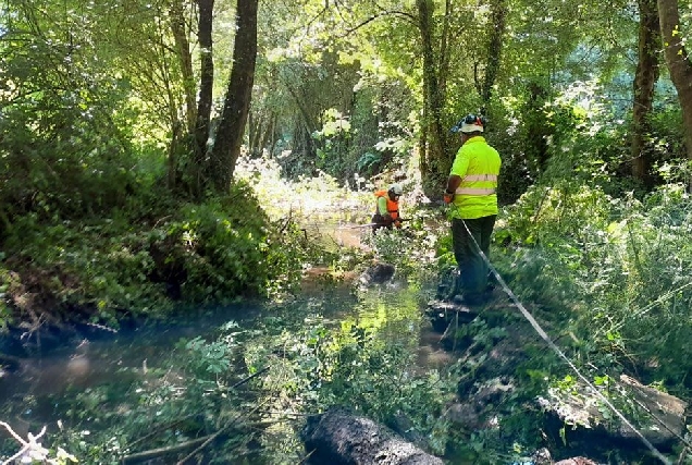 limpeza rio azumara pol