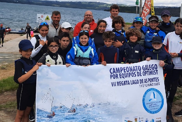 presentacion regata optimist as pontes lago