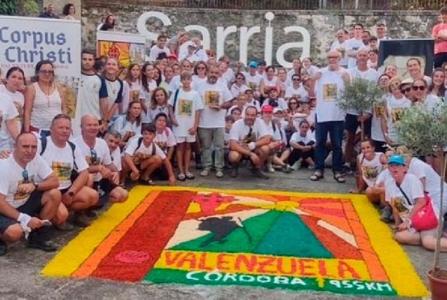 alfombra flores sarria portada