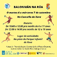 balonman na rua xove