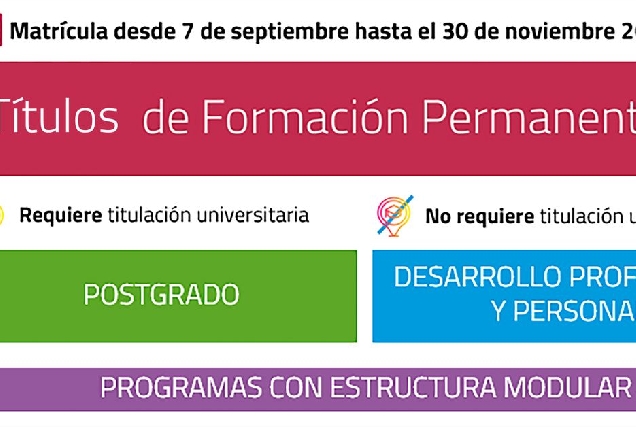 formacion permanente matricula uned