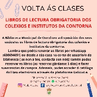 libros texto biblioteca ourol 2022