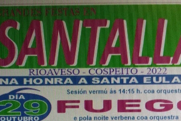 festas santalla cospeito portada