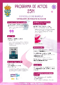 programa actos burela 25n 2022