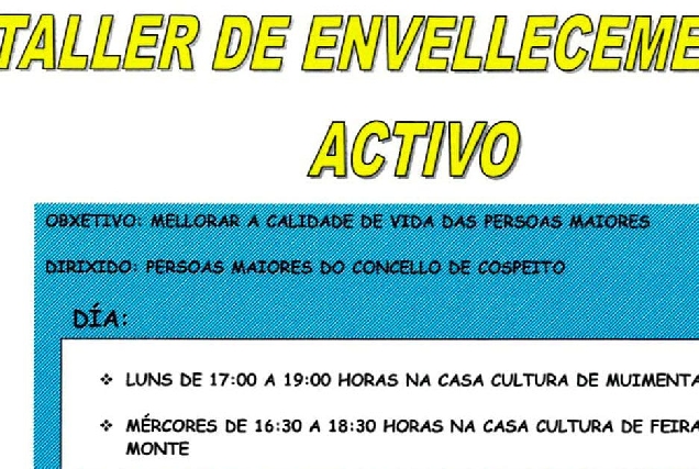 taller envellecemento activo cospeito portada