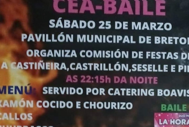 CEA BAILE A PASTORIZA PORTADA