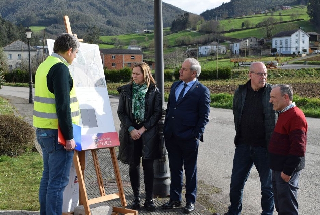 2023 O Presidente e a Alcaldesa en San Adriano