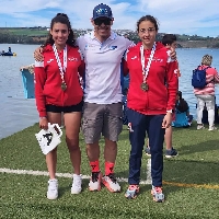 Elena González Rico y Elena Justo Carballeira altruan