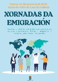 cartel emigracion