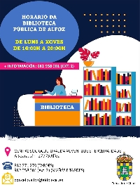 horario biblioteca alfoz