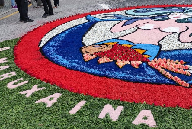 Alfombras florais Burela 2022 1