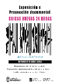 Cartaz exposición Chicas nuevas