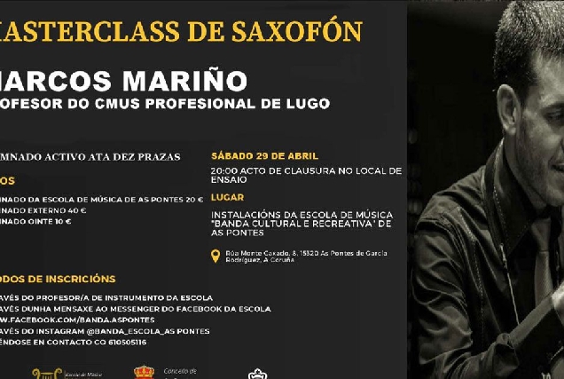 masterclass saxofon as pontes