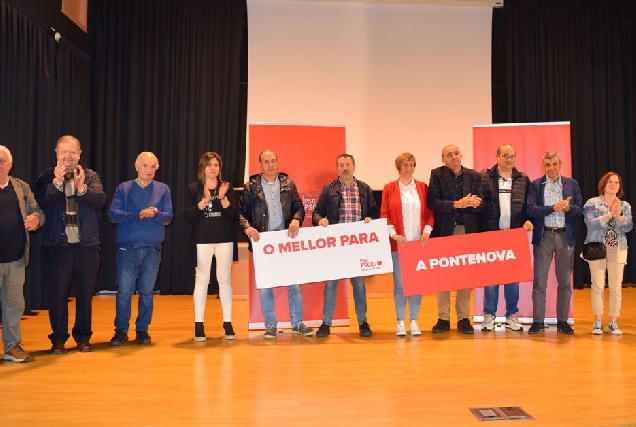 PONTENOVA Presentación da candidatura do PSdeG na Pontenova