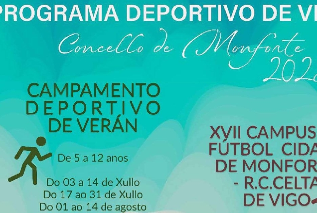 Programa verán Monforte