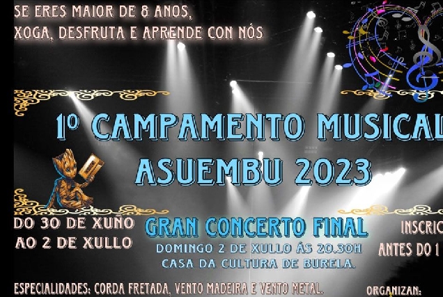 campamento musical burela