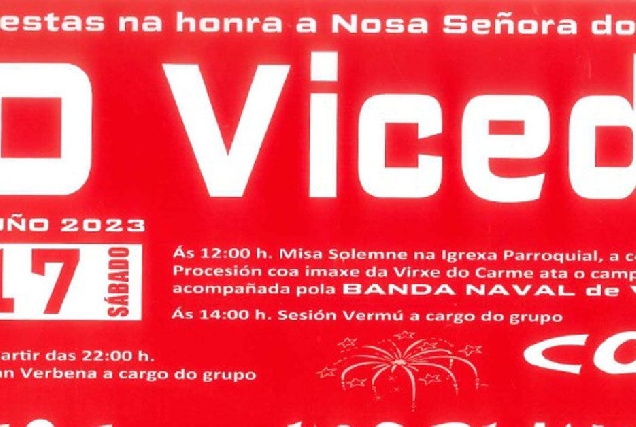 festas do carmen vicedo 2023