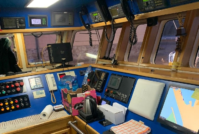 barco dentro interior