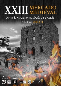 mercado medieval alfoz 2023 cartel