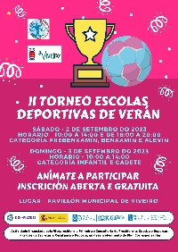 II torneo escolas deportivas veran viveiro 2023