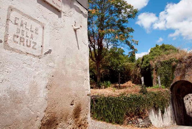 Monforte de Lemos calle falagueira juderias letrero nani arenas