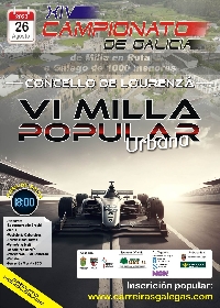 XIV campionato VI Milla popular Urbana lourenza 2023