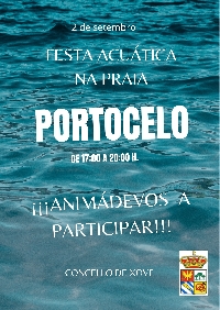 festa acuatica praia portocelo xove 2023