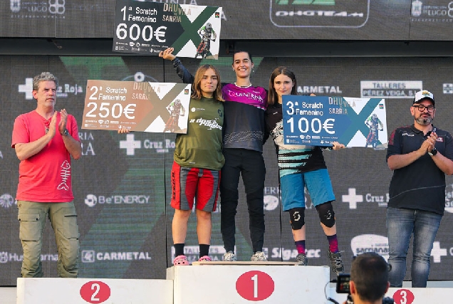 podium DHU Vila de Sarria 2