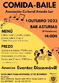 comida baile amado lar valadouro