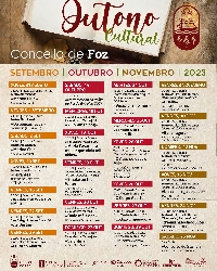 programacion cultural outono 2023 Foz 1