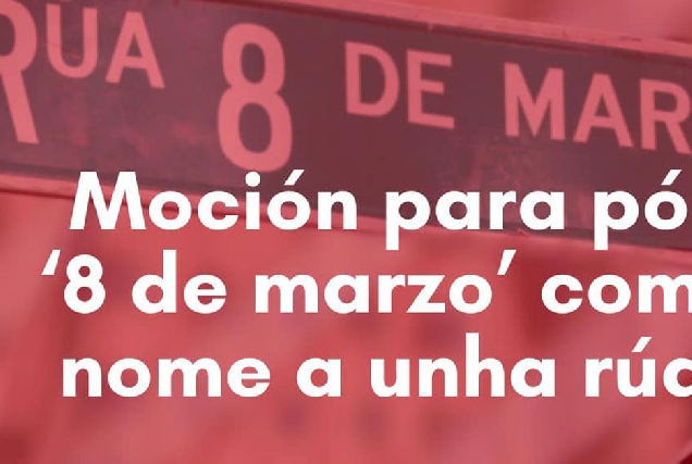 moción PSOE Chantada 8 de marzo