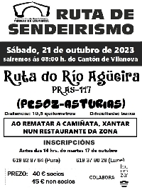 ruta sendeirimo outubro lourenza