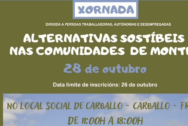 xornada alternativas comundiades de montes portada