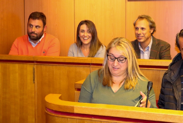 Bancada no Partido Popular no Pleno do Concello de Oleiros