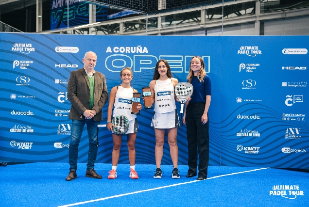 Castelló e Jensen proclamáronse gañadoras na final ao impoñerse 6-1 e 6-4 a Riera e Araújo mentres que Ruiz e Cardona gañáronlle os tres sets a Leal e García Diestro, con 5-7, 6-4 e 6-2