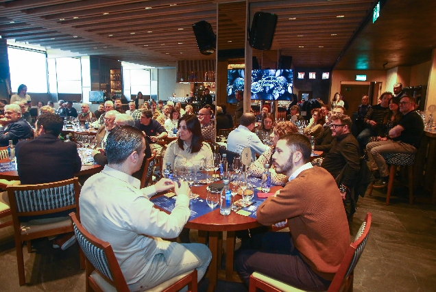 Fotografía do Showcooking que celebrou a Depuatción en Donostia