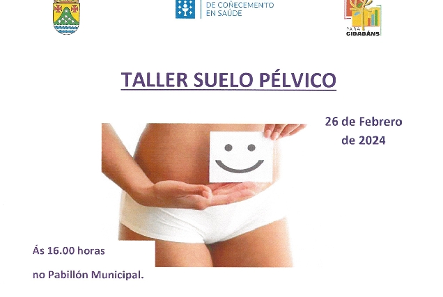 Cartel do curso de solo pelviano en Irixoa