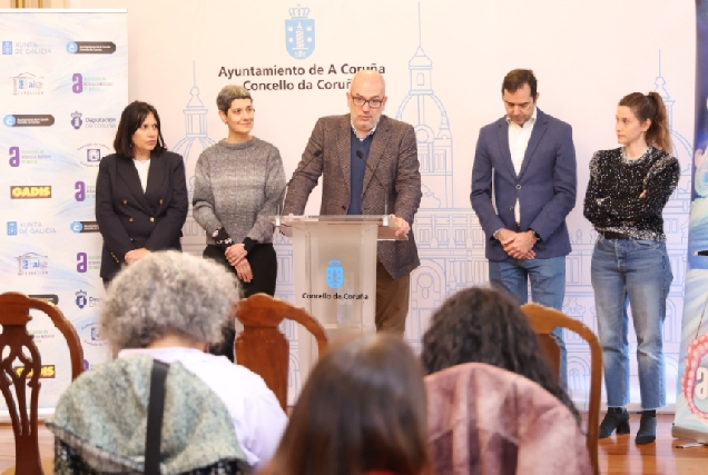 Imaxe da presentación dos Premios María Casares na Coruña