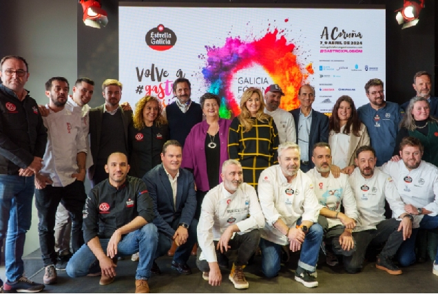 Imaxe da presentación na Coruña do Galicia Fórum Gastronómico