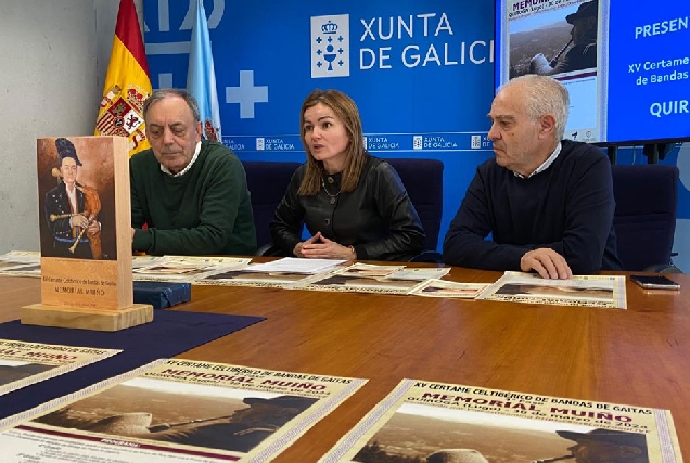 Presentacion Certame Bandas de Gaitas Quiroga